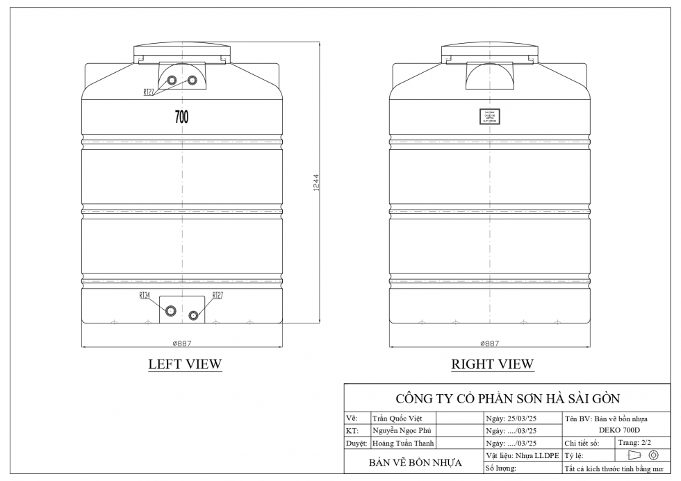 ban ve bon nhua 700l dung son ha